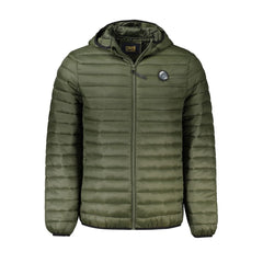 Cavalli Class Grüne Polyamid Herrenjacke
