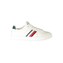Tommy Hilfiger Herren-Sneaker aus weißem Leder
