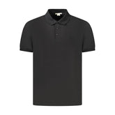 Schwarzes Baumwoll-Poloshirt von Calvin Klein für Herren