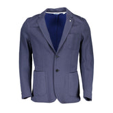Veste homme Gant en coton bleu