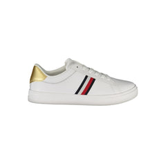 Baskets Tommy Hilfiger en cuir blanc pour femme