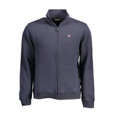 Pull en coton bleu Napapijri pour homme