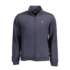 Pull en coton bleu Napapijri pour homme