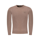 Cavalli Class Herrenpullover aus brauner Viskose