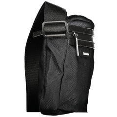 Schwarze Herren-Schultertasche von Calvin Klein aus Polyester