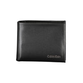 Portefeuille homme Calvin Klein noir en polyester