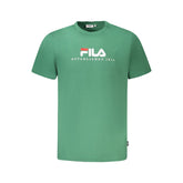 Fila grünes Baumwoll-T-Shirt