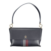 Tommy Hilfiger Handtasche aus blauem Polyethylen