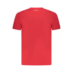 Trussardi Herren-T-Shirt aus roter Baumwolle