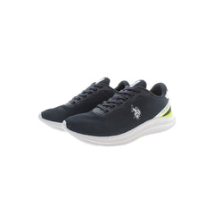 Baskets US POLO ASSN. bleues en polyester pour homme
