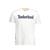 Timberland Weißes Baumwoll-T-Shirt für Herren