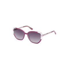 Lunettes de soleil Guess Jeans violettes injectées pour femmes