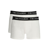 Trussardi Unterwäsche aus weißer Baumwolle