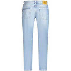 Jean Calvin Klein bleu en coton pour homme