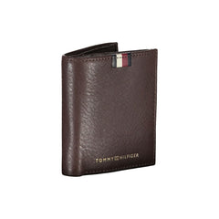 Portefeuille Tommy Hilfiger en cuir marron