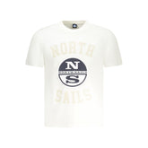 Weißes Baumwoll-T-Shirt von North Sails für Herren
