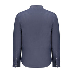 Chemise Timberland bleue en coton