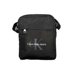 Schwarze Herren-Schultertasche von Calvin Klein aus Polyester