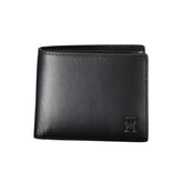 Tommy Hilfiger Black Leather Men Wallet