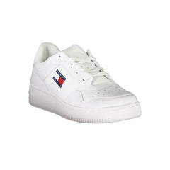 Baskets Tommy Hilfiger en cuir blanc pour homme