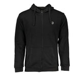 Sergio Tacchini Schwarzer Baumwoll-Kapuzenpullover für Herren