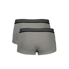 Cavalli Class braune Baumwoll-Boxershorts für Herren