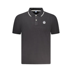 Schwarzes Baumwoll-Poloshirt von North Sails für Herren