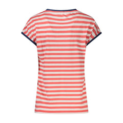 North Sails rotes Baumwoll-T-Shirt für Damen
