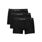 Calvin Klein Herrenunterwäsche aus schwarzer Baumwolle