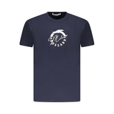 Trussardi Herren-T-Shirt aus blauer Baumwolle