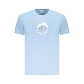 T-shirt homme Trussardi bleu clair en coton