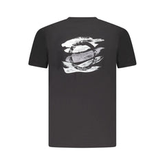 Trussardi Schwarzes Baumwoll-T-Shirt für Herren