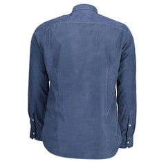 Chemise homme en coton bleu US POLO ASSN.