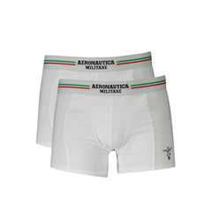 Boxer homme en coton blanc Aeronautica Militare