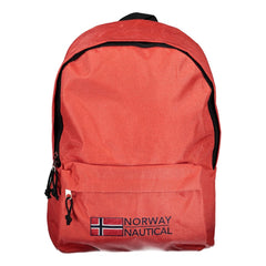 Norwegen 1963 Roter Polyester-Herrenrucksack
