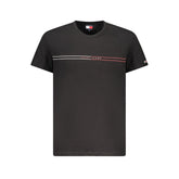 T-shirt Tommy Hilfiger en coton noir pour homme