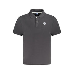 Schwarzes Baumwoll-Poloshirt von North Sails für Herren