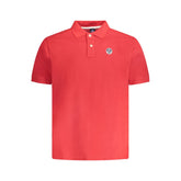 North Sails Herren-Poloshirt aus roter Baumwolle