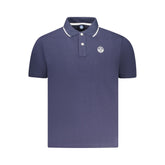 North Sails Herren-Poloshirt aus blauer Baumwolle