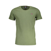 T-shirt homme en coton vert Norvège 1963