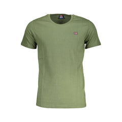 T-shirt homme en coton vert Norvège 1963