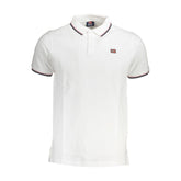 Polo homme en coton blanc Norvège 1963