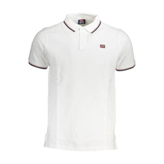 Polo homme en coton blanc Norvège 1963