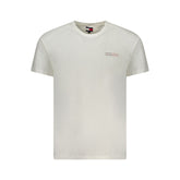 T-shirt Tommy Hilfiger blanc en coton pour homme