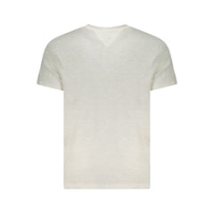 T-shirt Tommy Hilfiger blanc en coton pour homme