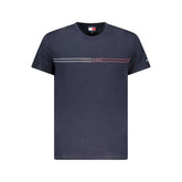 T-shirt Tommy Hilfiger bleu en coton pour homme
