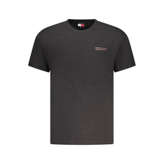 T-shirt Tommy Hilfiger en coton noir pour homme