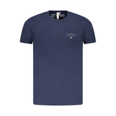 T-shirt en coton bleu Accademia Militare
