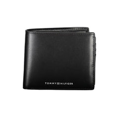 Portefeuille Tommy Hilfiger en cuir noir