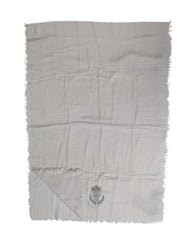 Dolce & Gabbana Grauer DG Crown Halswärmer/Schal